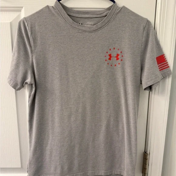 Under Armour camouflage and patriotic heat gear T-shirts YL - Picture 6 of 9